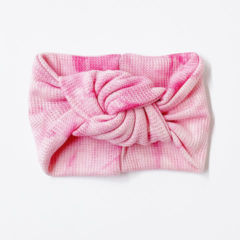 Classic Turban- Pink Tie Dye (Website Exclusive)