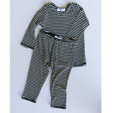 Baby Loungewear- B/W Stripes